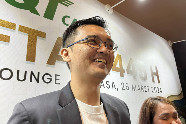 Network Management Manager J&T Cargo M Said Abdullah dalam Media Iftar J&T Cargo, Selasa (26/3/2024). Foto: Ghinaa Rahmatika/kumparan