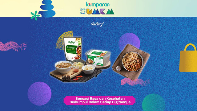 Niekting adalah produk asinan fermentasi yang terpilih menjadi salah satu pemenang bantuan promosi UMKM di Festival UMKM 2023. Foto: kumparan x Niekting