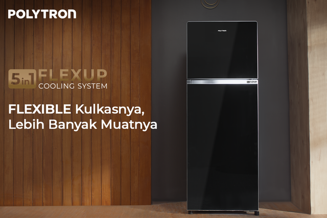Kulkas Polytron 5in1 Flex Up. Foto: dok. Polytron