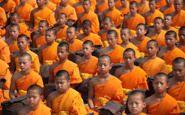 Ilustrasi seorang pendeta buddha yang terkenal dari kerajaan sriwijaya. Sumber: Pixabay/pexels.com
