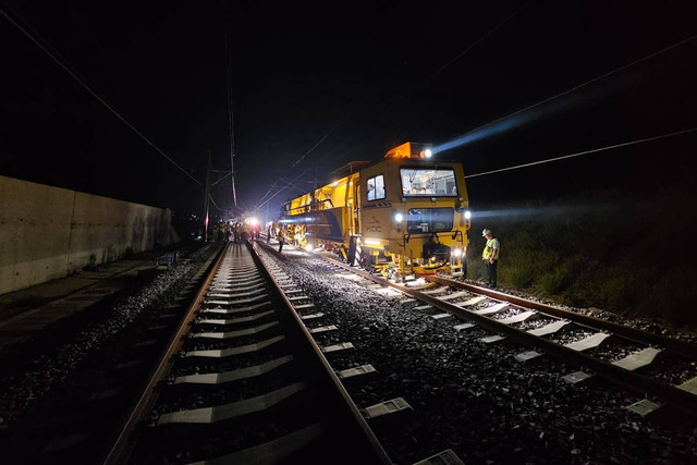 KCIC memastikan prasarana Kereta Cepat Whoosh siap dalam menyambut momen Angkutan Lebaran 2024. Foto: Dok. PT KCIC
