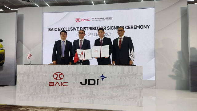 BAIC, pabrikan otomotif China masuk Indonesia.  Foto: Aditya Pratama Niagara/kumparan