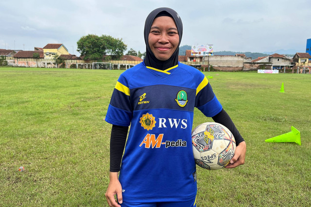 Pemain PON Jawa Barat, Tia Darti. Foto: Antika Fahira/kumparan