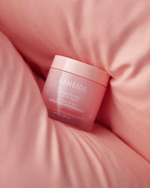 Laneige rilis produk Bouncy & Firm Sleeping Mask. Foto: Laneige