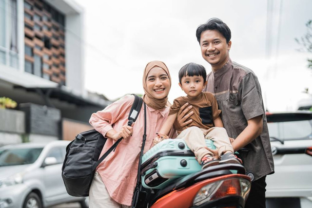 Ilustrasi mudik Lebaran. Foto: Odua Images/Shutterstock