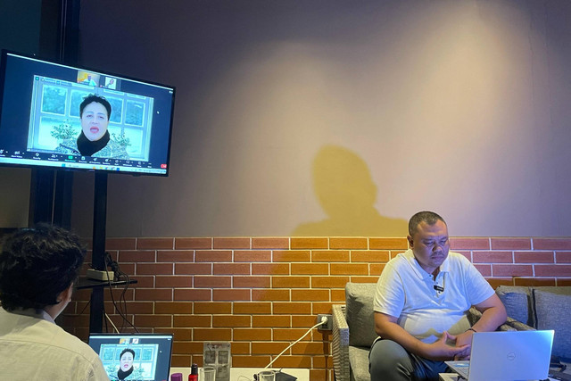 Pengamat militer dan pertahanan, Connie Rahakundini Bakrie, dalam diskusi yang digelar oleh KedaiKOPI, di Erian Hotel, Menteng, Jakarta Pusat, Sabtu (30/3/2024). Foto: Fadhil Pramudya/kumparan