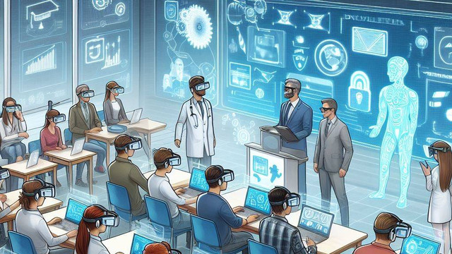 Metaverse di dunia pendidikan (Sumber: Bing)