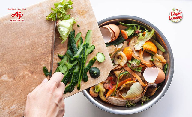 Ilustrasi pengelolaan sampah makanan. Foto: dok. Dapur Umami