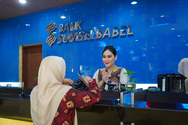 Ilustrasi pelayanan Bank Sumsel Babel. (ist)
