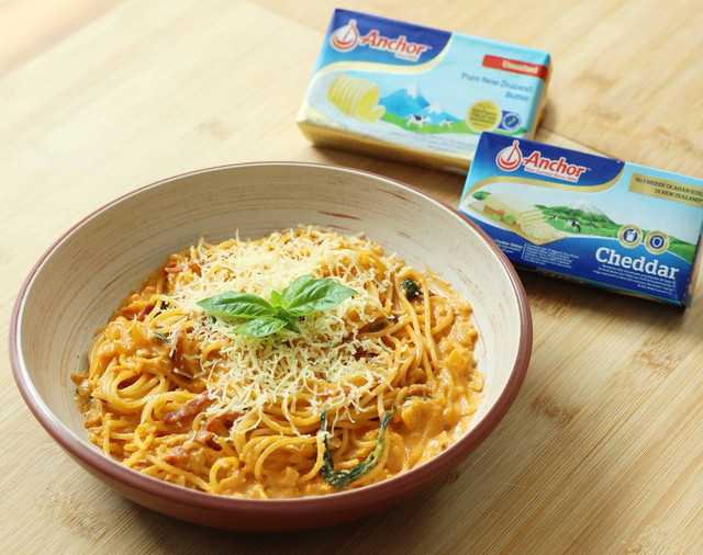 Spaghetti Ala Dikta dan Anchor. Foto: Anchor