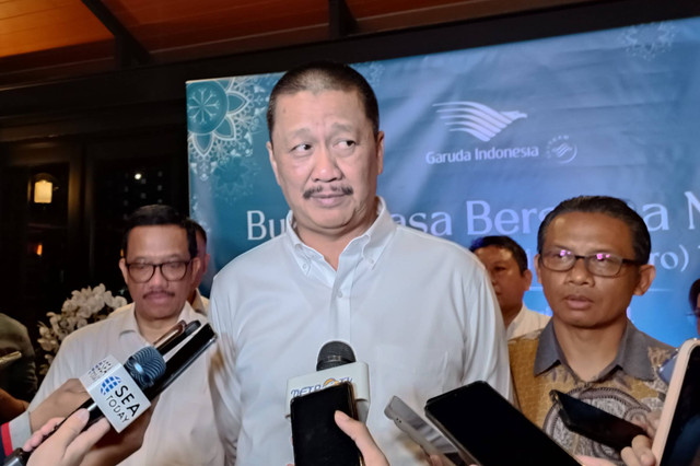 Direktur Utama Garuda Indonesia Irfan Setiaputra. Foto: Muhammad Darisman/kumparan