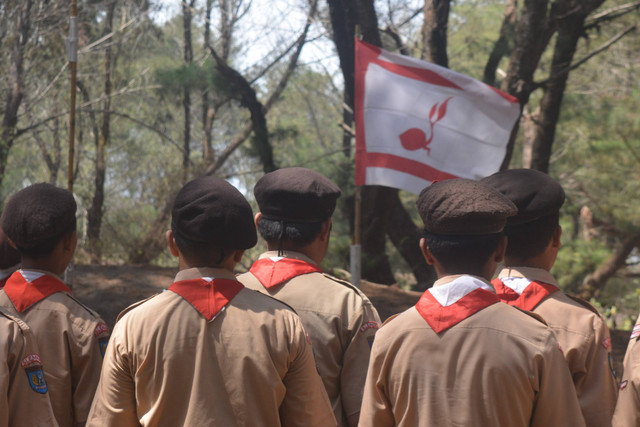 Ilustrasi pramuka. Foto: Shutterstock