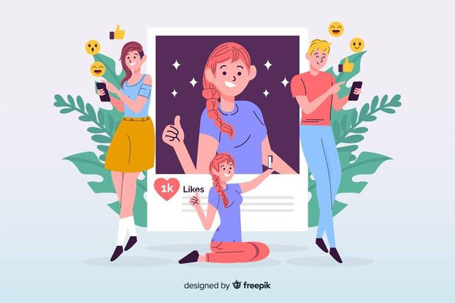 source from Freepik https://www.freepik.com/free-vector/selfie-concept-with-flat-design_5312017.htm#fromView=search&page=1&position=2&uuid=b103af68-6458-44f1-b3cc-3dc6302a709a