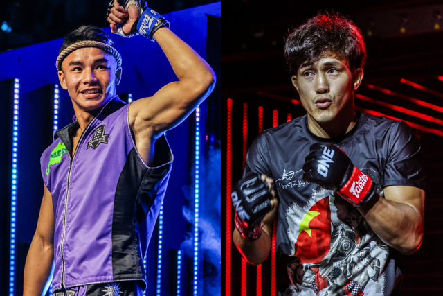 Johan Ghazali (kiri) akan menghadapi Nguyen Tran Duy Nhat di ONE 167. Foto: ONE Championship