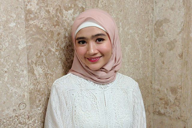 Artis Febby Rastanty saat Ditemui di Kawasan Pasar Baru, Jakarta Pusat, Selasa (2/4/2024) Foto: Aprilandika Pratama/kumparan