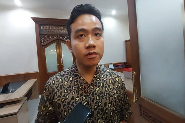Gibran Rakabuming di Solo, Rabu (3/4/2024) Foto: Dok. Kumparan
