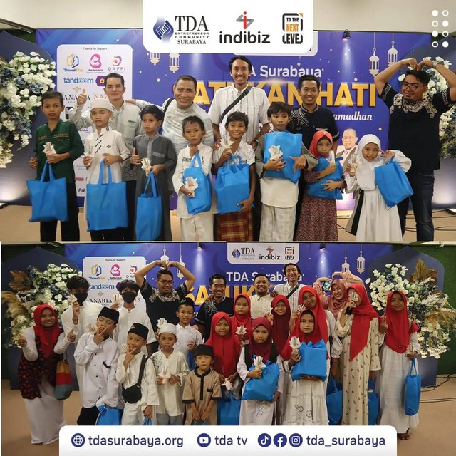 TDA Peduli Surabaya Gelar Buka Bersama Anak Yatim