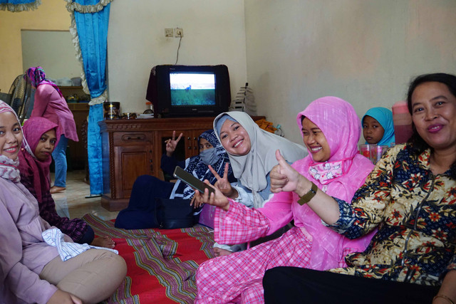 Momen lebaran bersama keluarga. Foto: Dokumentasi Pribadi