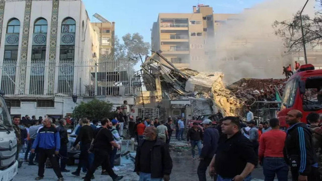 Iran Consulate Building - Damascus, Syria