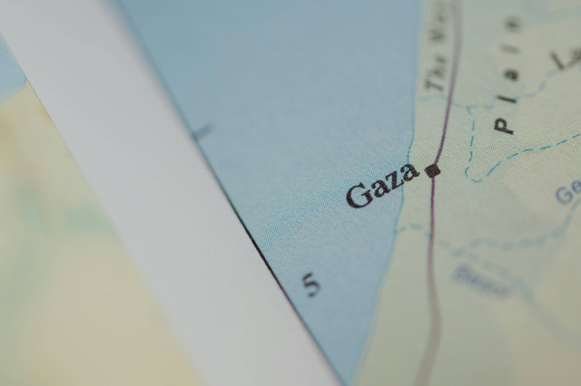 Foto Peta Gaza oleh CHUTTERSNAP di Unsplash (Sumber: Unplash)