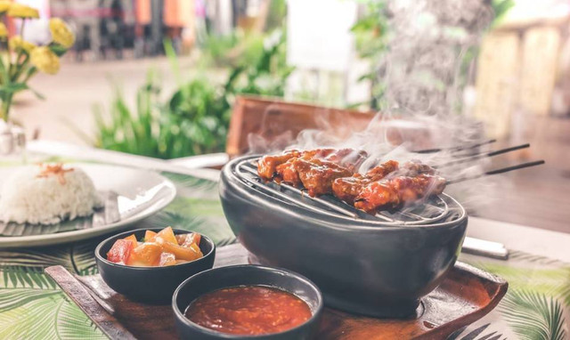 Restoran Indonesia di PVJ.  Foto hanya ilustrasi bukan tempat sebenarnya. Sumber: Unsplash/Artem Beliaikin