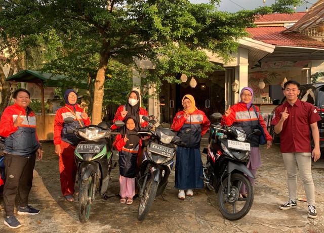 Ngebuburide yang digelar Asmo Kalbar. Foto: Dok. Astra Motor Kalbar