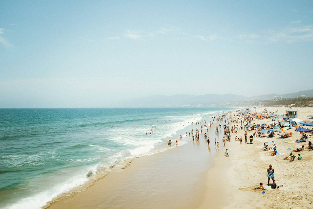 daerah paling ramai di Bali. Foto hanya ilustrasi, bukan tempat sebenarnya. Sumber: Unsplash/johnny chau