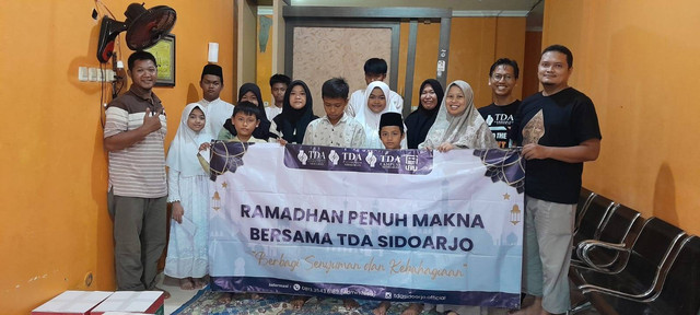 Momen Bulan Ramadan, TDA Sidoarjo Gelar Buka Bersama Anak Yatim