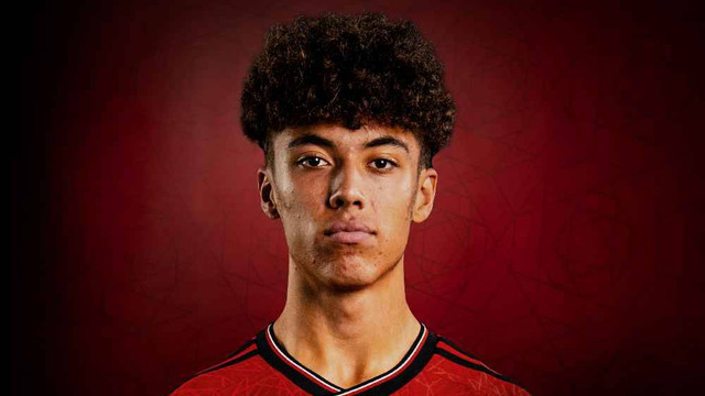 Pemain akademi Manchester United (MU), Ethan Wheatley. Foto: manutd.com