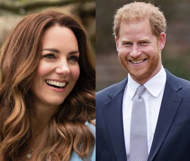 Pangeran Harry dan Kate Middleton. Foto: Getty Images