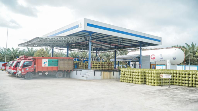 Distribusi LPG 3 Kg. Foto: Dok. Pertamina