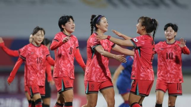 Timnas Korea Selatan melawan Timnas Filipina. Foto: KFA