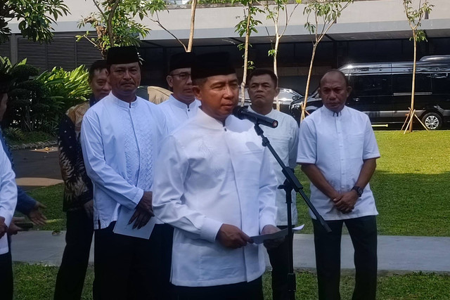 Panglima TNI Jenderal Agus Subiyanto saat dijumpai di Wisma Ahmad Yani, Menteng, Jakarta Pusat, Rabu (10/4/2024) Foto: Thomas Bosco/kumparan