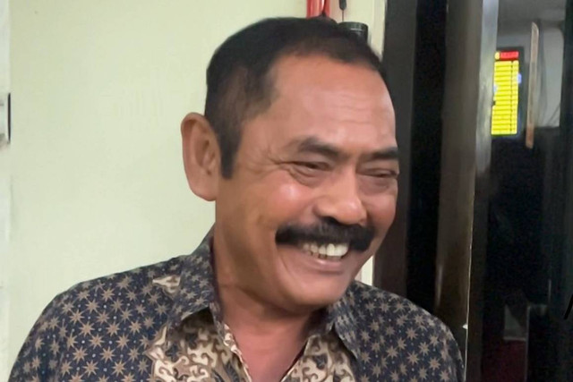 Ketua DPC PDIP Solo, FX Hadi Rudyatmo sowan ke kediaman pribadi Megawati di Menteng, Jakarta Pusat, Jumat (12/4/2024). Foto: Haya Syahira/kumparan