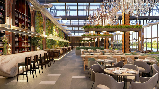 Restoran di Hotel Pullman Central Park Jakarta. Foto hanya ilustrasi, bukan tempat sebenarnya. Sumber: Pexels/Quark Studio