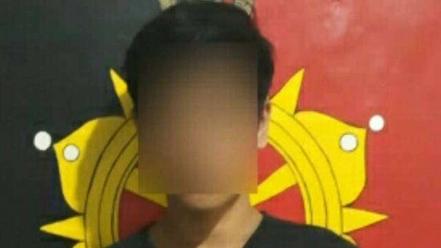 Pelaku aniaya perempuan di Kota Bitung, Sulawesi Utara. (foto: istimewa)