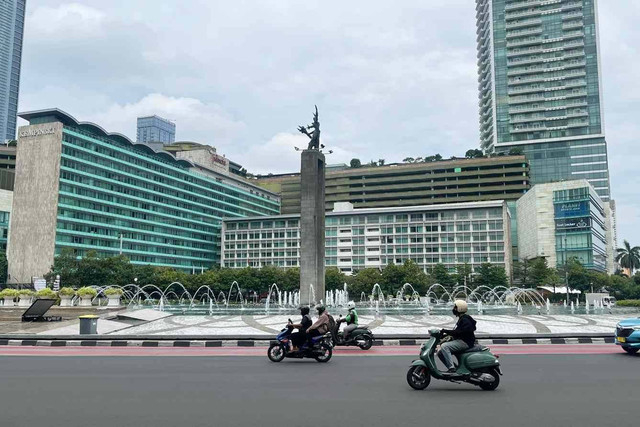 Situasi lalin di Jakarta Foto: Haya Syahira/kumparan