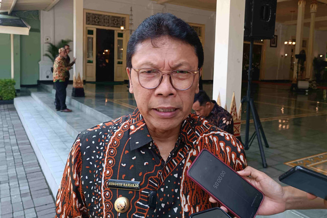 Pj Wali Kota Yogyakarta Singgih Raharjo. Dok: Arfiansyah Panji Purnandaru/kumparan