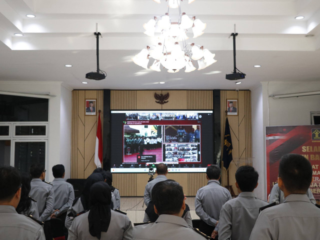 Mengikuti Rangkaian Acara Apel dan Halal Bihalal 1 Syawal 1445 H