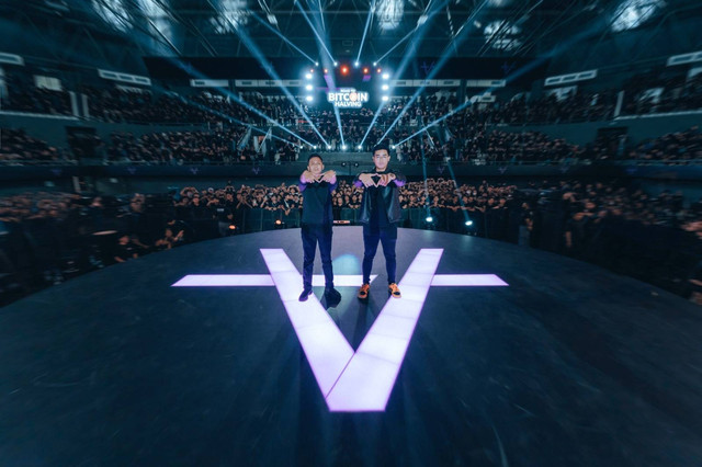 Platform edukasi dan komunitas cryptocurrency terbesar di Indonesia, Akademi Crypto, menggelar event “Road to Bitcoin Halving”, di Tennis Indoor Senayan, Jakarta Pusat, Minggu (7/4). Foto: Akademi Crypto