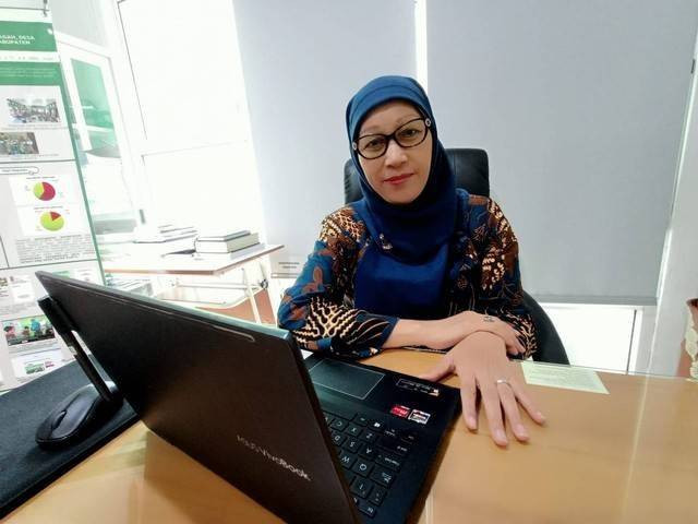 Dekan Fakultas Kedokteran (FK) Unusa, Dr dr Handayani, M.Kes. Foto: Masruroh/Basra