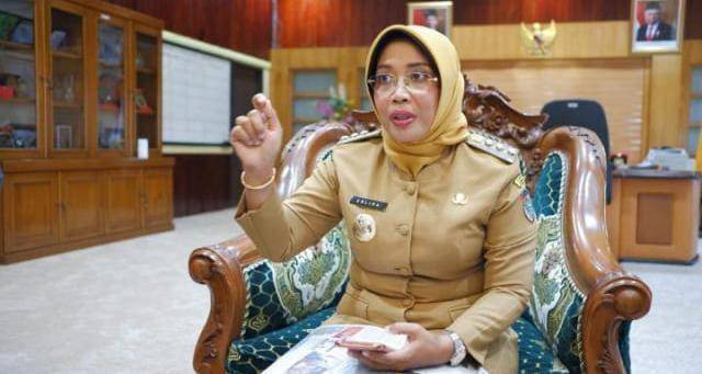 Mantan Bupati Mempawah, Erlina. Foto: Muhammad Zain/Hi!Pontianak