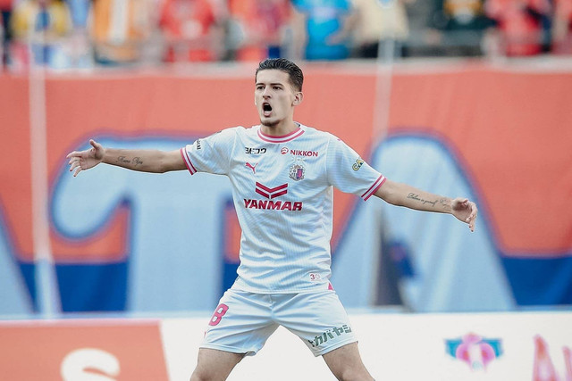 Justin Hubner kala membela Cerezo Osaka di Liga Utama Jepang (J1 League) pada April 2024.
 Foto: Dok. Cerezo Osaka 