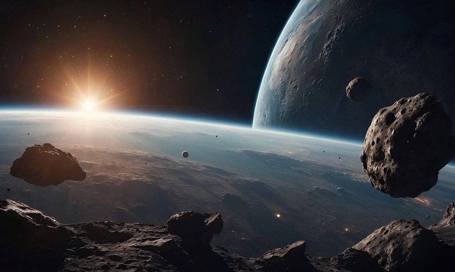 Ilustrasi bahan penyusun meteoroid adalah - Sumber: pixabay.com/izhar-ahamed