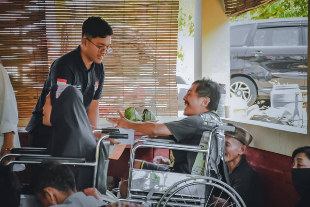 Dokumen pribadi ketika pelaksanaan sosialisasi kepemiluan kepada penyandang disabilitas di Kota Semarang