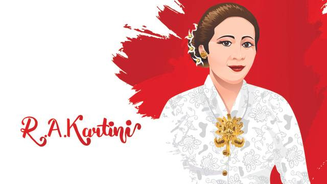Ilustrasi R.A. Kartini. Foto: Shutter Stock