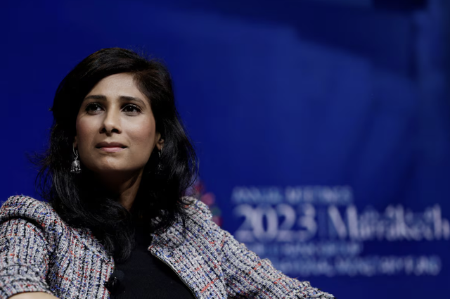 Wakil Direktur Pelaksana Utama IMF, Gita Gopinath. dok. Reuters.