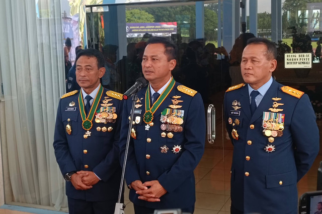 Kepala Staf Angkatan Udara (KSAU) Marsekal TNI M Tonny Harjono.
Foto: Arfiansyah Panji Purnandaru/kumparan