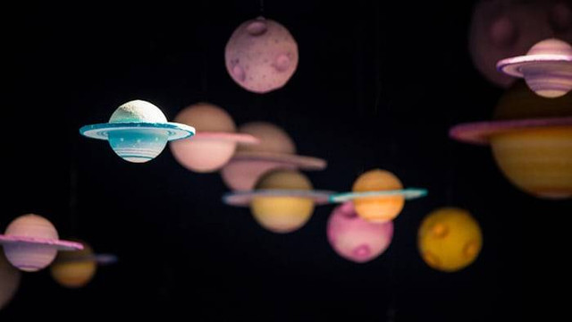 Warna Planet Tata Surya (Foto hanya ilustrasi) Sumber: unsplash.com/ David Menidrey