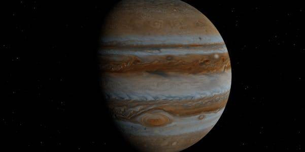 Warna planet jupiter. Foto hanya ilustrasi. Sumber: Pexels/@T Keawkanok